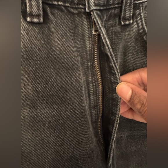 REDONE 70's Originals Cigarette Jeans in Black Sea Women's Denim Jeans Size 24 - Picture 11 of 16